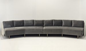 Bray Design Velvet Curve Modular Sofas