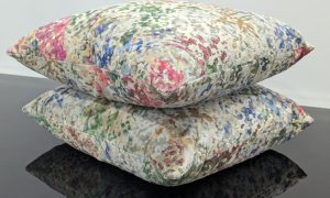 Texturised Large Decorative Cushion pair