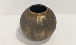 Medium Metal Decorative Vase