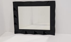 Black Wave Mirror