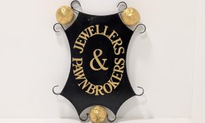 Jewellers and Pawnbrokers Antique Sign