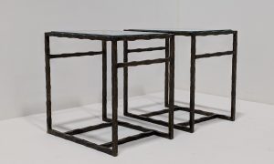Porta Romana Giacometti Side Tables (2 Available)
