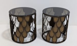 L'Indiscret Side Tables Pair