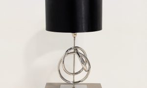 Chrome Loop Lamp