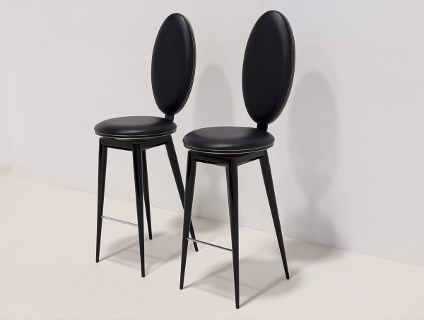 Reflex Angelo Bastide Barstools Pair - Image 5