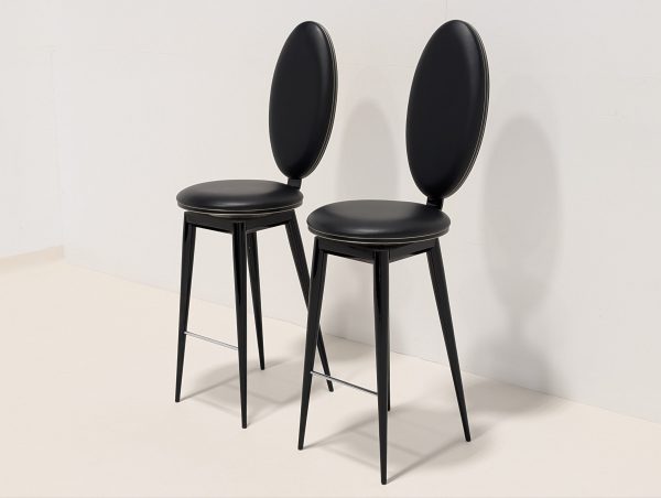 Reflex Angelo Bastide Barstools Pair - Image 10