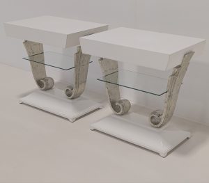 Christopher Guy Harper Bedside Tables Pair