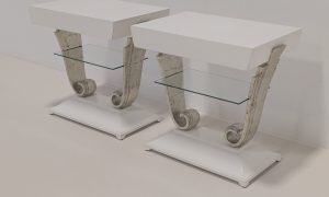 Christopher Guy Harper Bedside Tables Pair