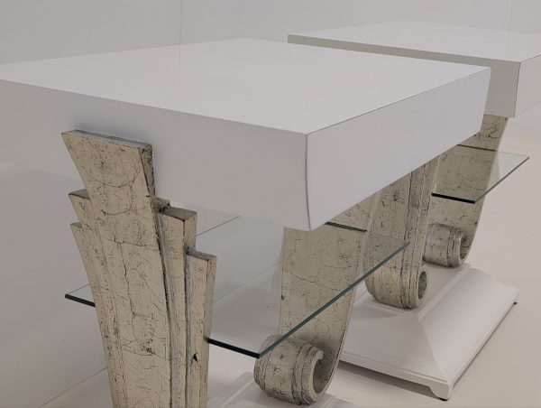 Christopher Guy Harper Bedside Tables Pair - Image 9