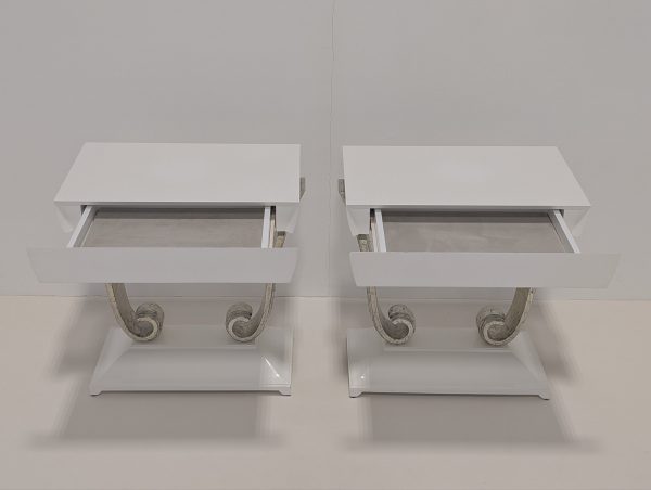 Christopher Guy Harper Bedside Tables Pair - Image 7