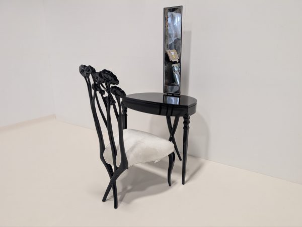 Christopher Guy Chair Le Jardin & Statuesque Vanity Desk - Image 4