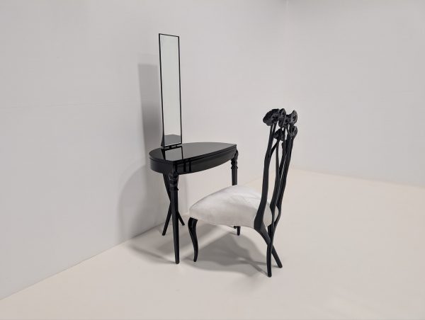 Christopher Guy Chair Le Jardin & Statuesque Vanity Desk - Image 11