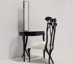 Christopher Guy Chair Le Jardin & Statuesque Vanity Desk