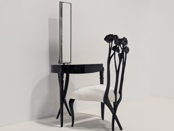 Christopher Guy Chair Le Jardin & Statuesque Vanity Desk