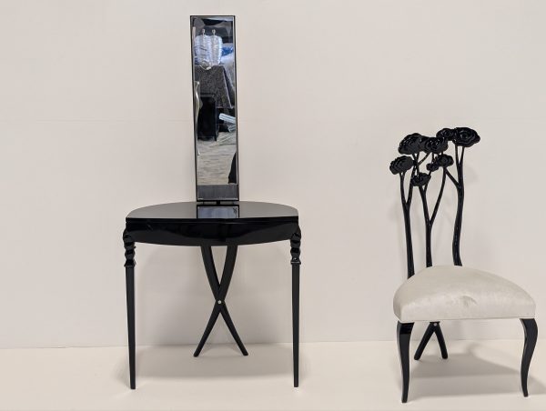 Christopher Guy Chair Le Jardin & Statuesque Vanity Desk - Image 2
