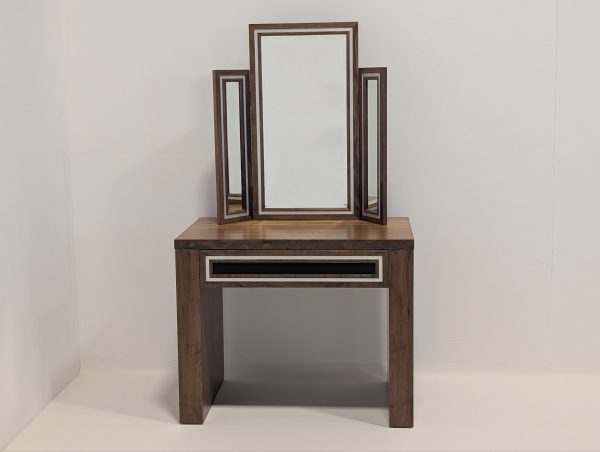 Cine Italia Designs Black American Walnut Dressing Table