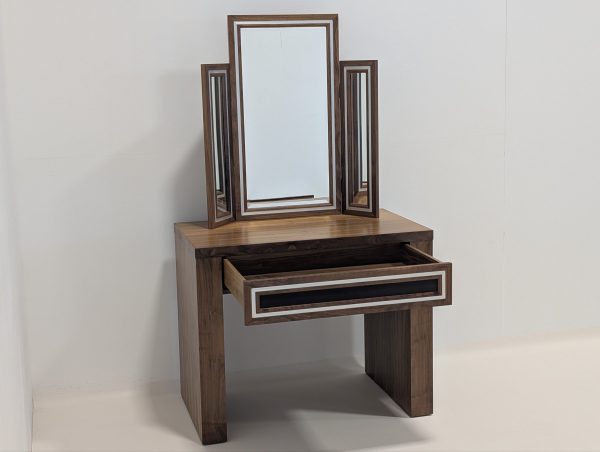 Cine Italia Designs Black American Walnut Dressing Table - Image 6
