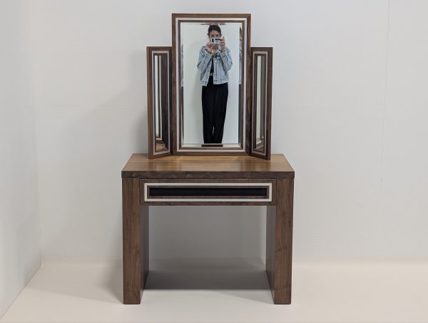 Cine Italia Designs Black American Walnut Dressing Table - Image 7