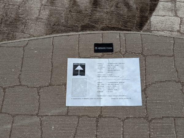 Armani Casa Tutankhamen Circular Rug - Image 4