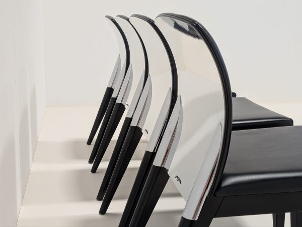 Reflex Angelo Pininfarina Dining Chairs set of 4 - Image 11