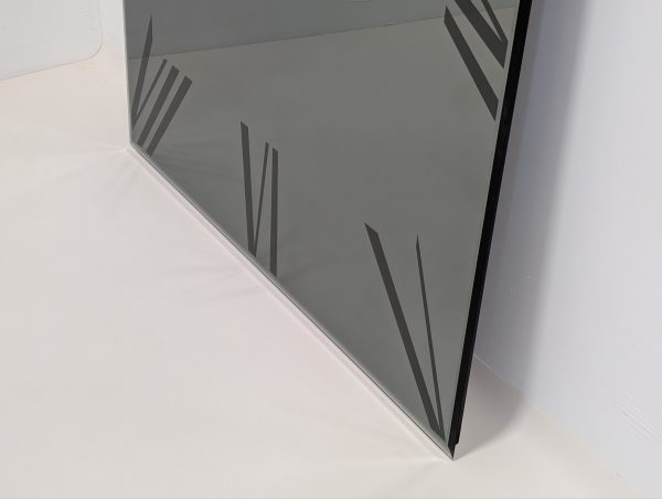Reflex Angelo Titanium Mirror Clock - Image 2