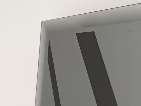 Reflex Angelo Titanium Mirror Clock - Image 4