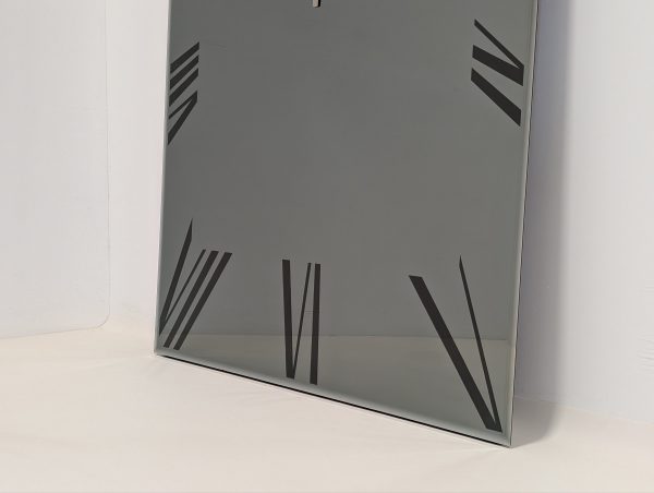 Reflex Angelo Titanium Mirror Clock - Image 3
