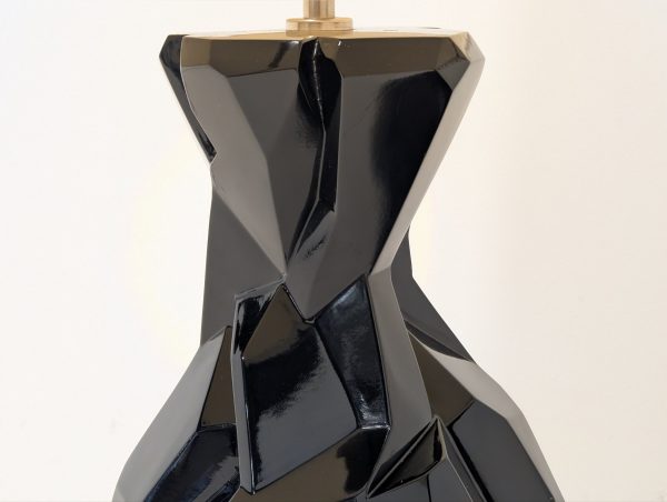 Porta Romana Faceted Lamps Pair