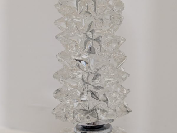 Porta Romana Murano Glass Lamps Pair - Image 3