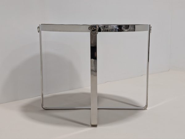 Round Wooden Top Table - Image 2