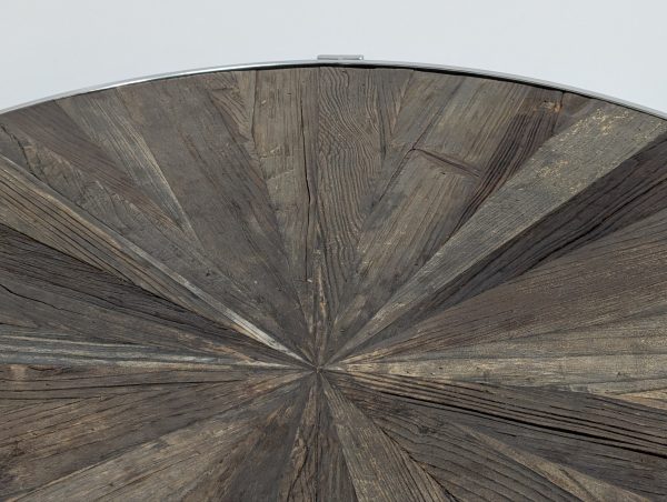 Round Wooden Top Table - Image 10