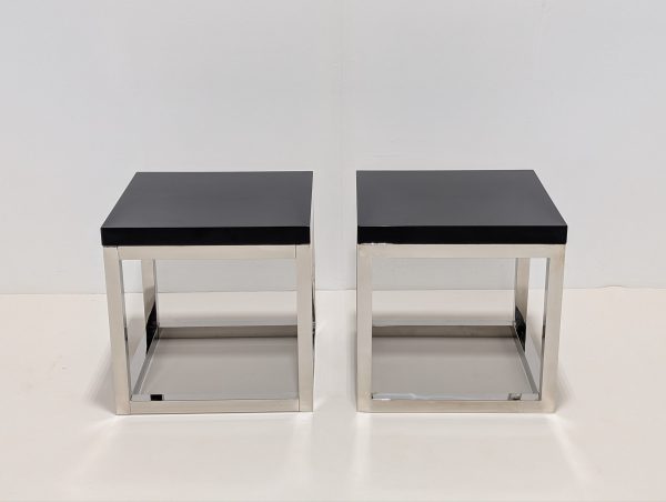 Eichholtz Magnum Black Tables Pair - Image 10