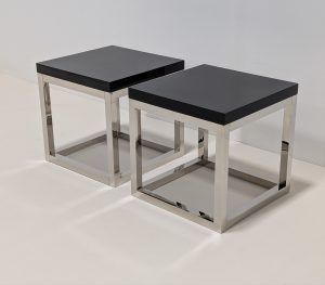 Eichholtz Magnum Black Tables Pair