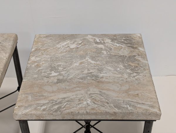 Stone Side Tables Pair - Image 6
