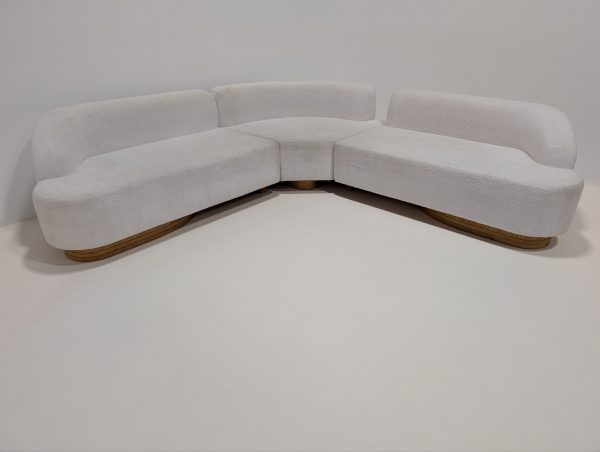 Dara Mason Boucle Corner Sofa - Image 11