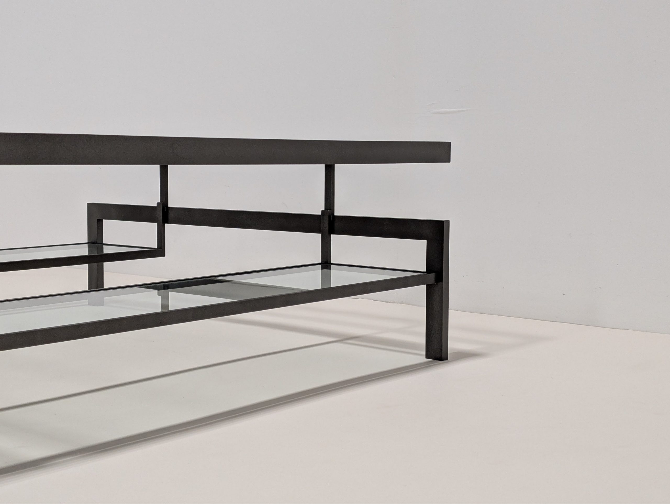 Decorus Hertford Bronze Tiered Coffee Table - Image 5