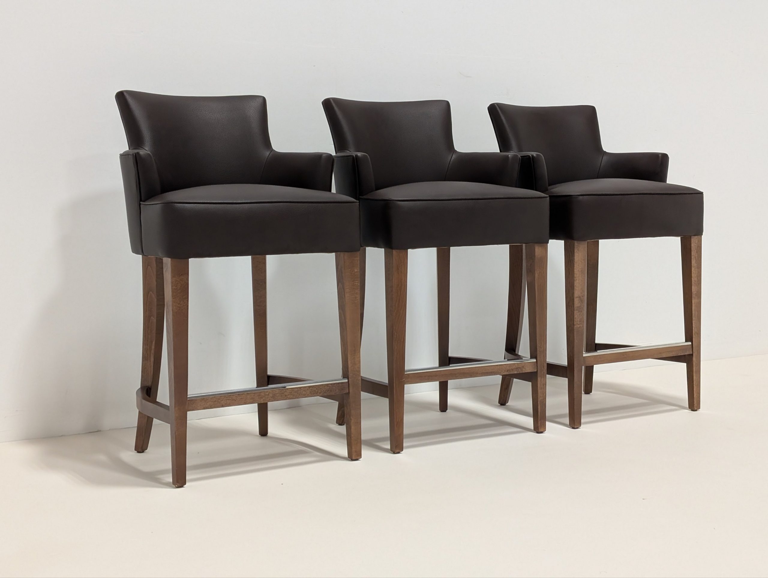 The Sofa and Chair Company Paris Carver Barstools - Image 2