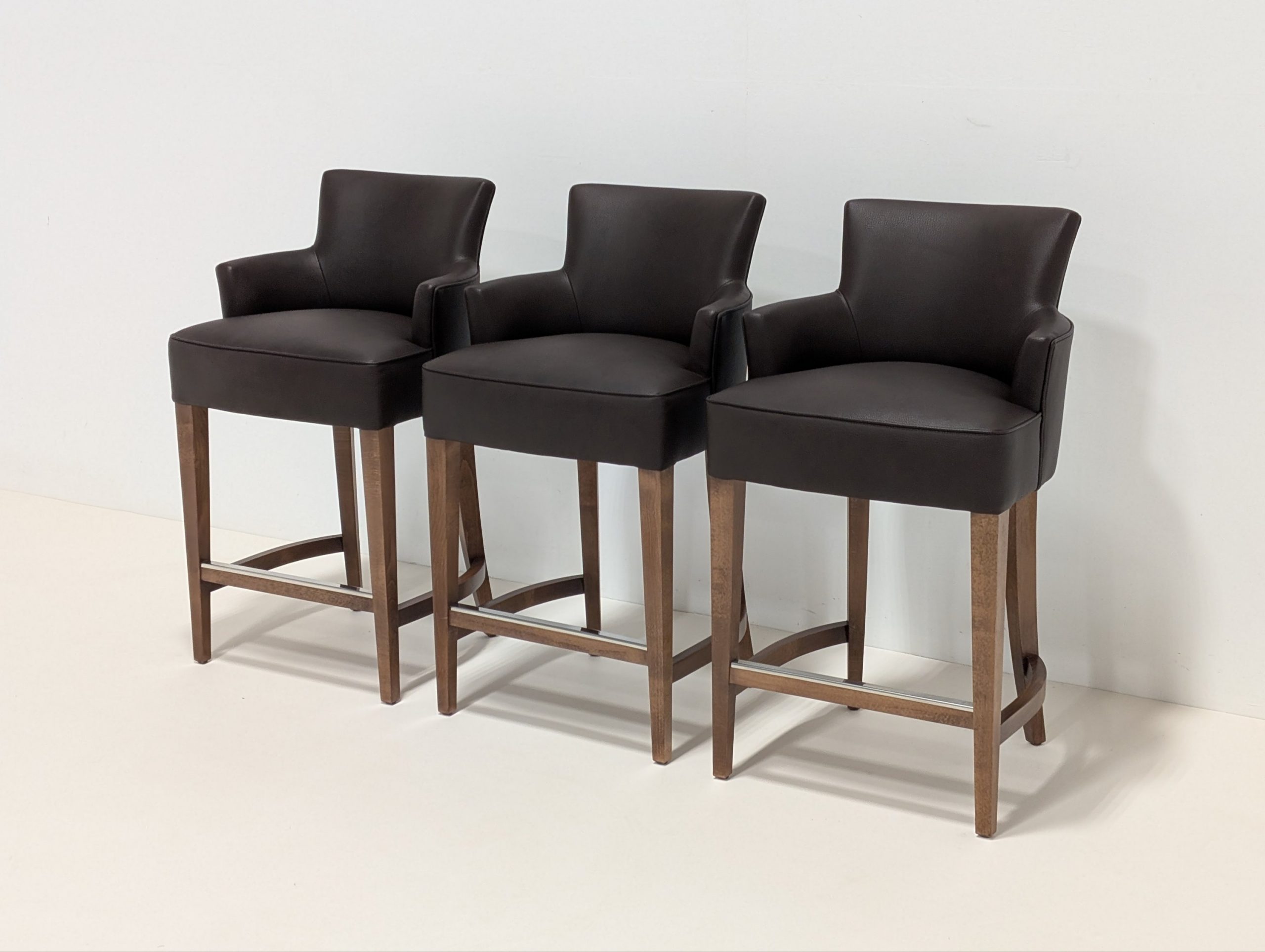 The Sofa and Chair Company Paris Carver Barstools - Image 10