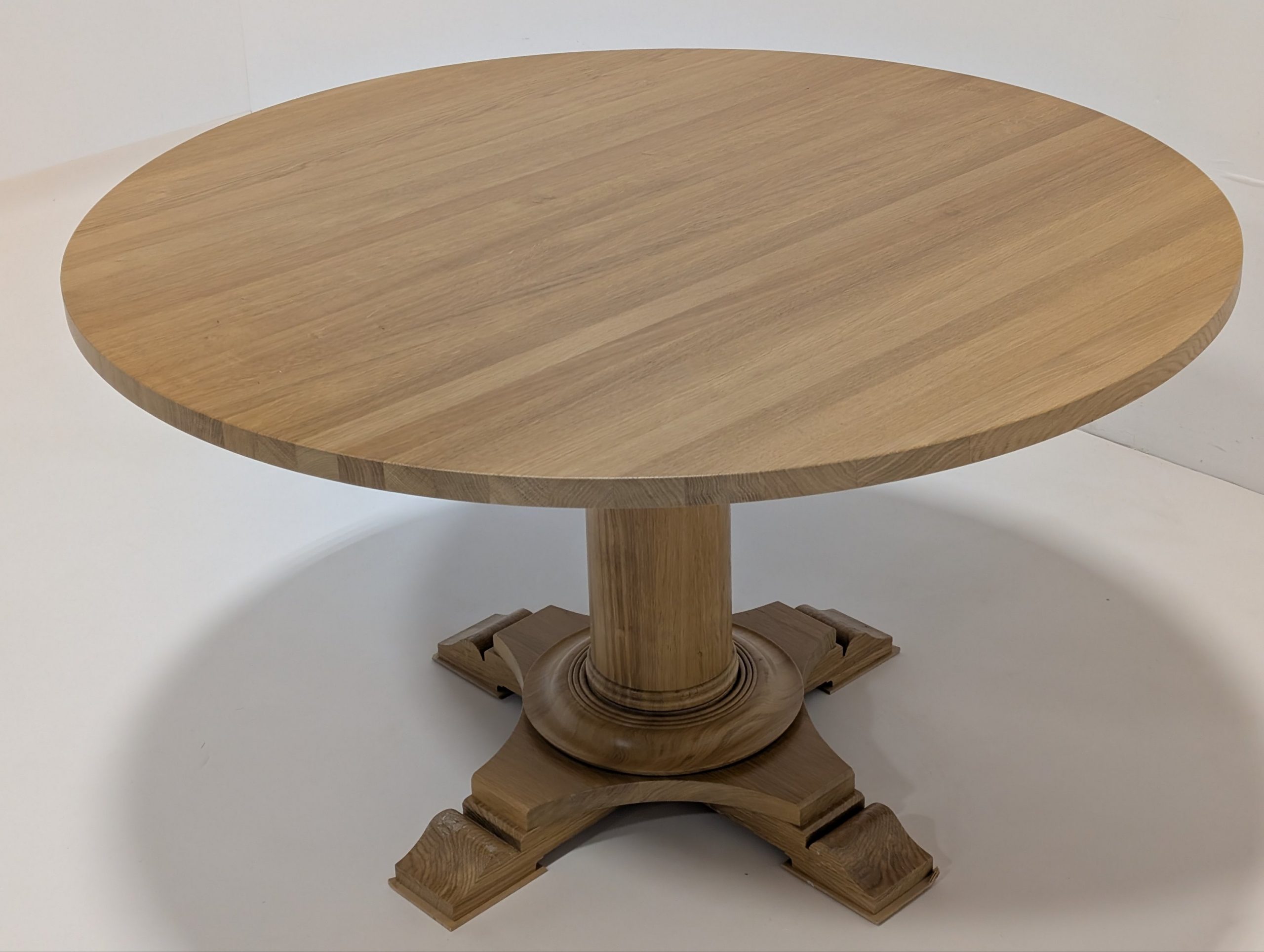 Mark Wilkinson Oak Dining Table - Image 2