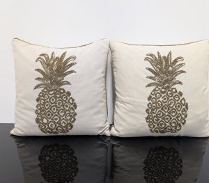 Laura Ashley Pineapple Cushion (2 Available)