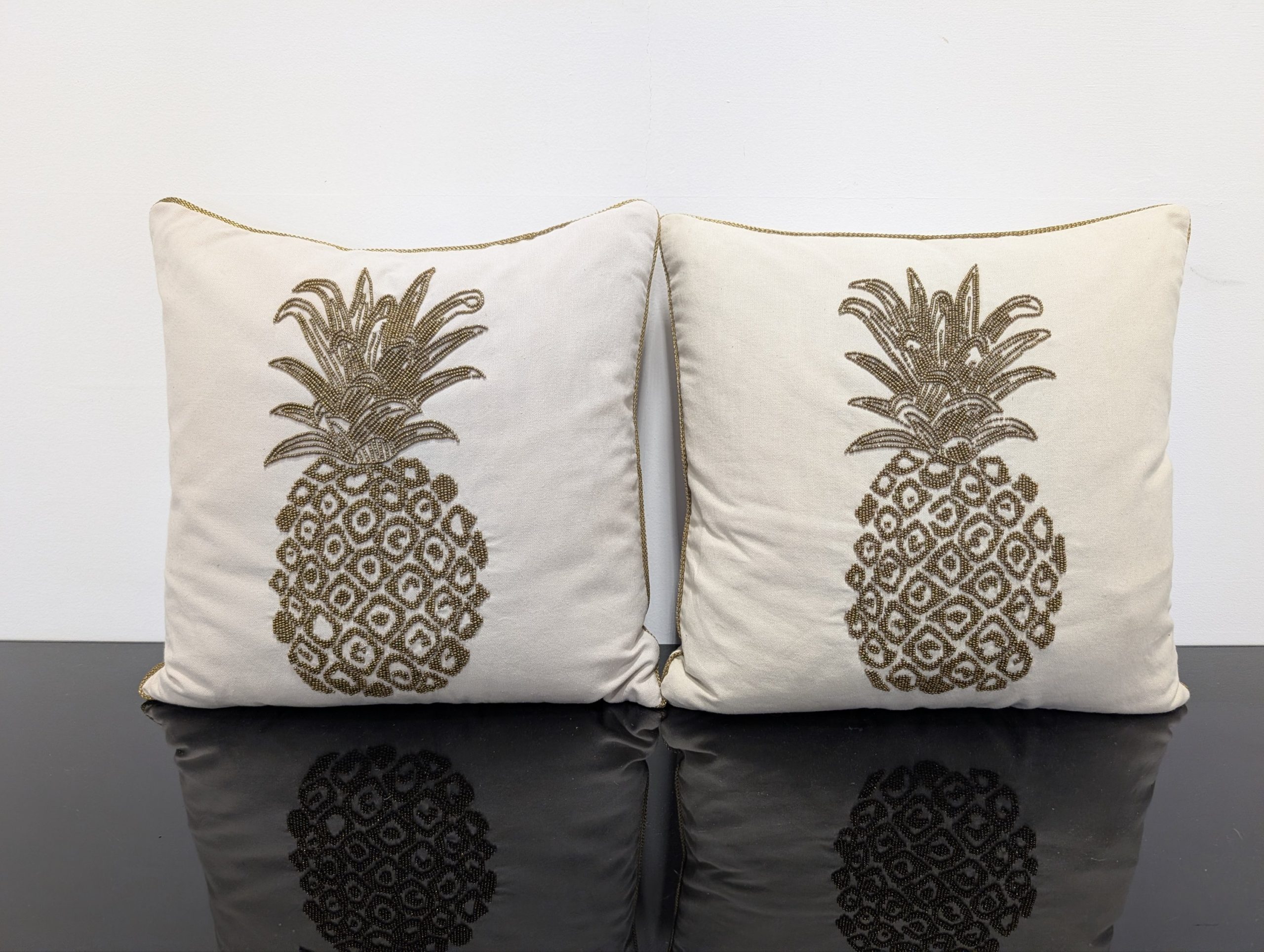 Laura Ashley Pineapple Cushion (2 Available)