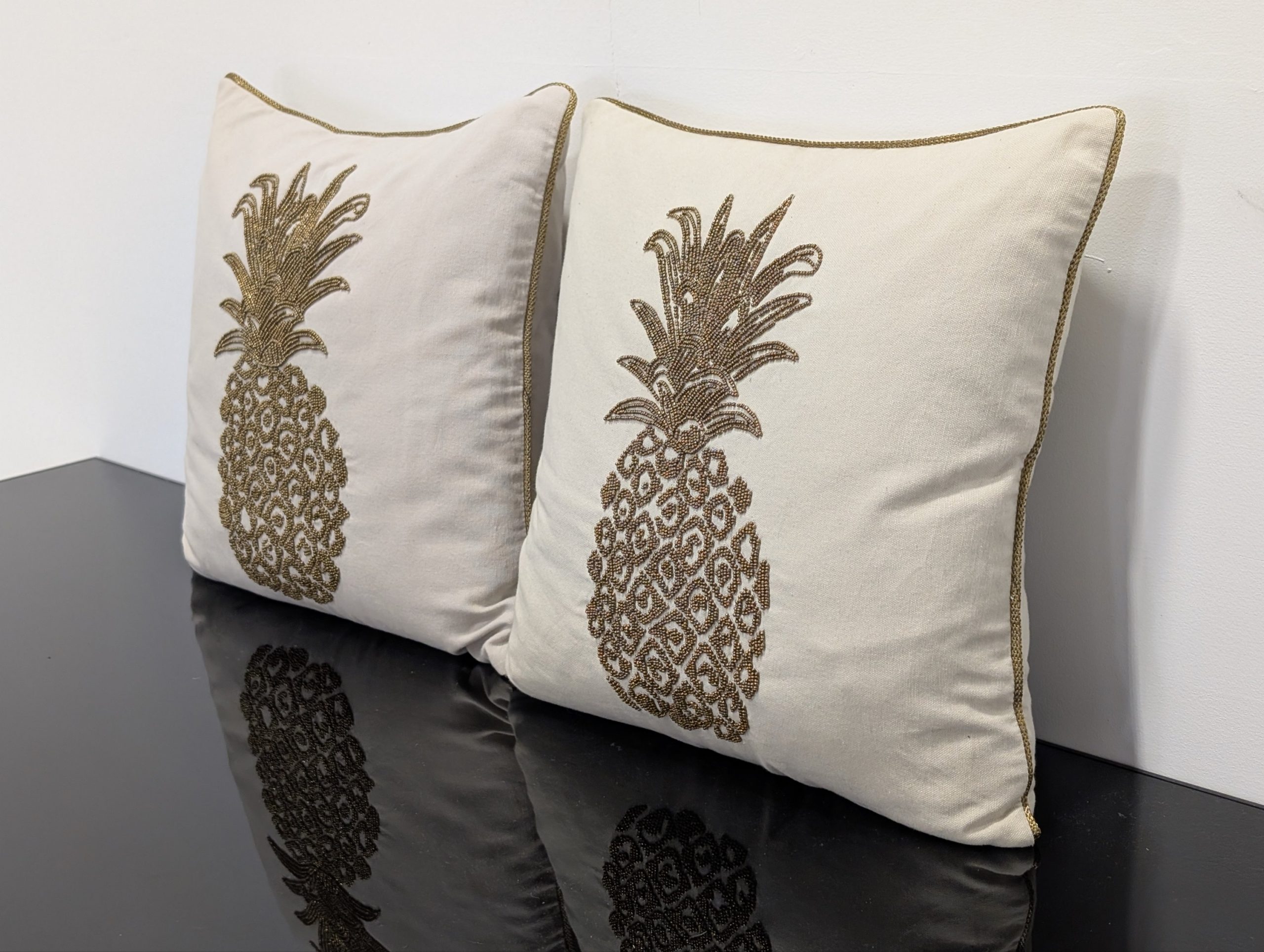 Laura Ashley Pineapple Cushion (2 Available) - Image 4
