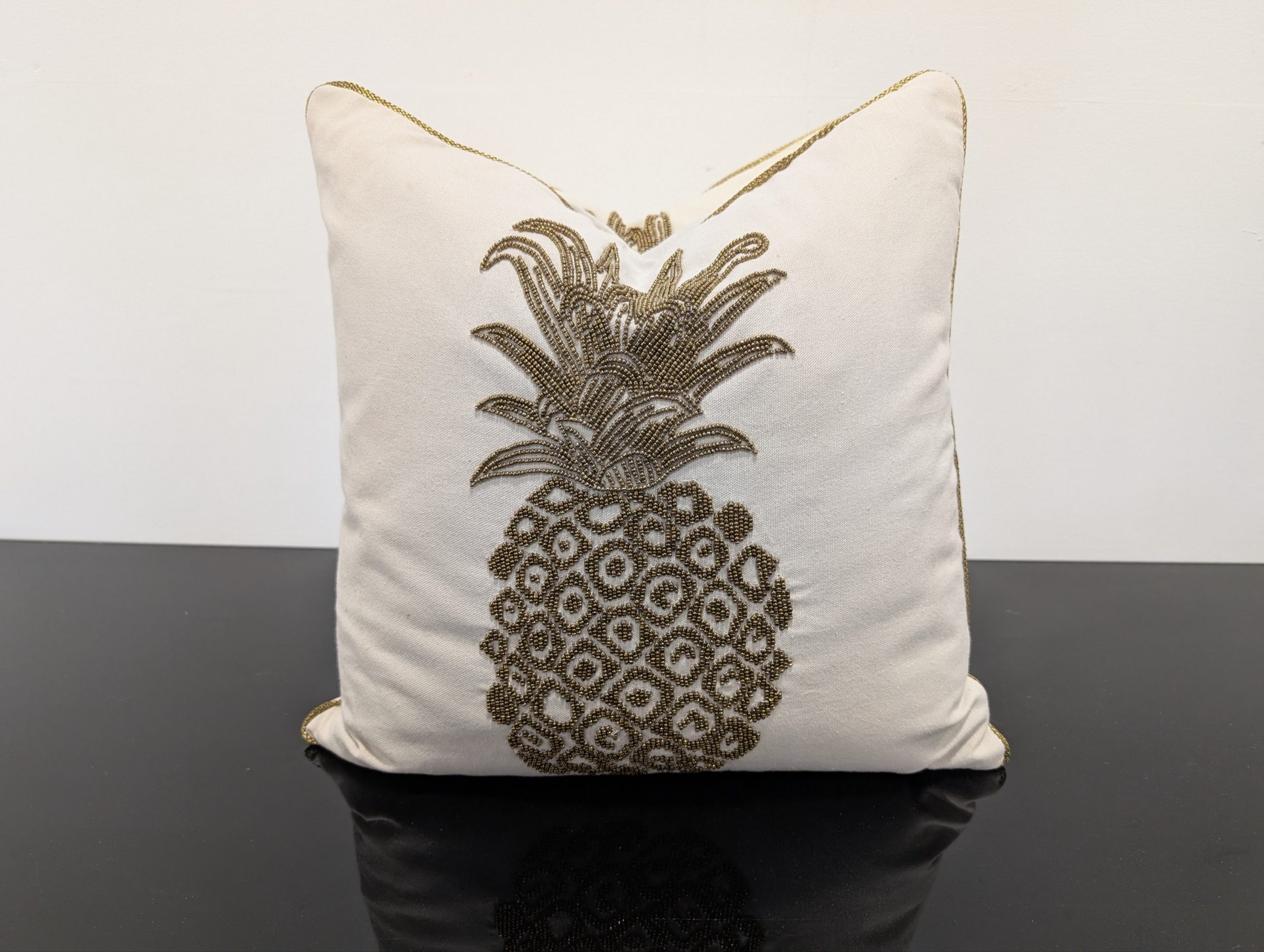 Laura Ashley Pineapple Cushion (2 Available) - Image 2