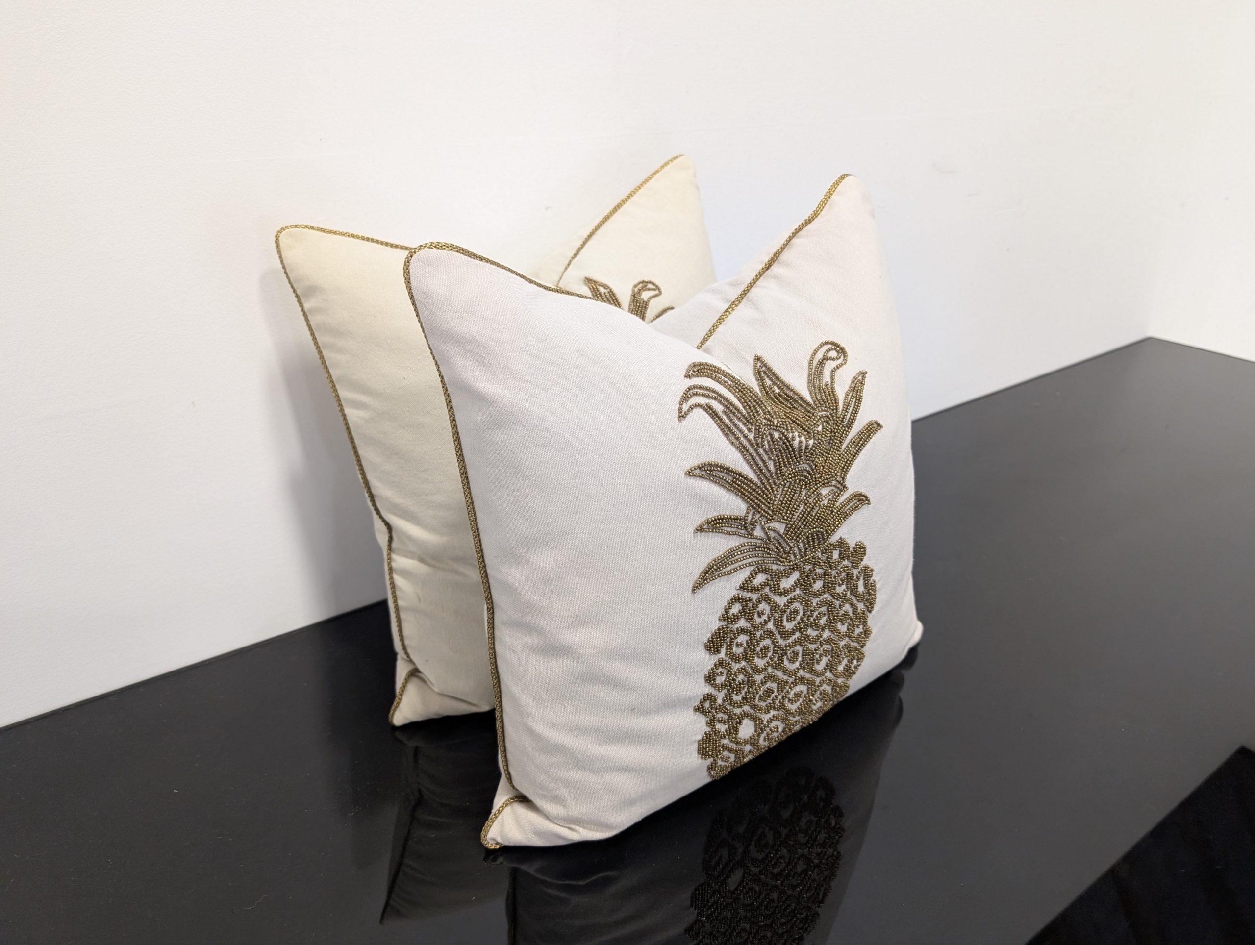 Laura Ashley Pineapple Cushion (2 Available) - Image 6