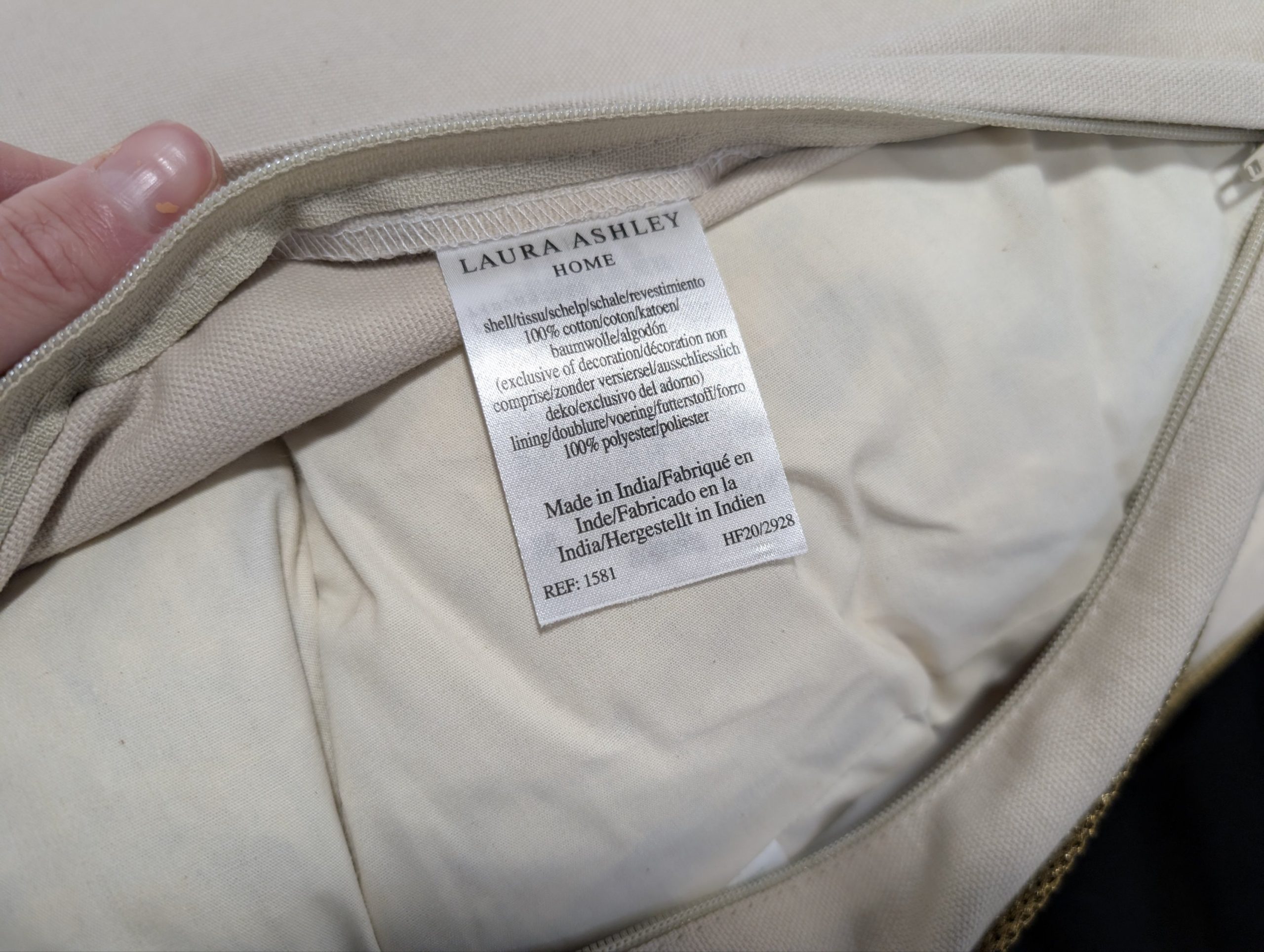 Laura Ashley Pineapple Cushion (2 Available) - Image 10