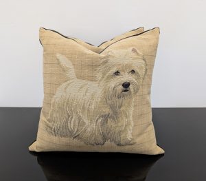 John Lewis Westie Cushions Pair
