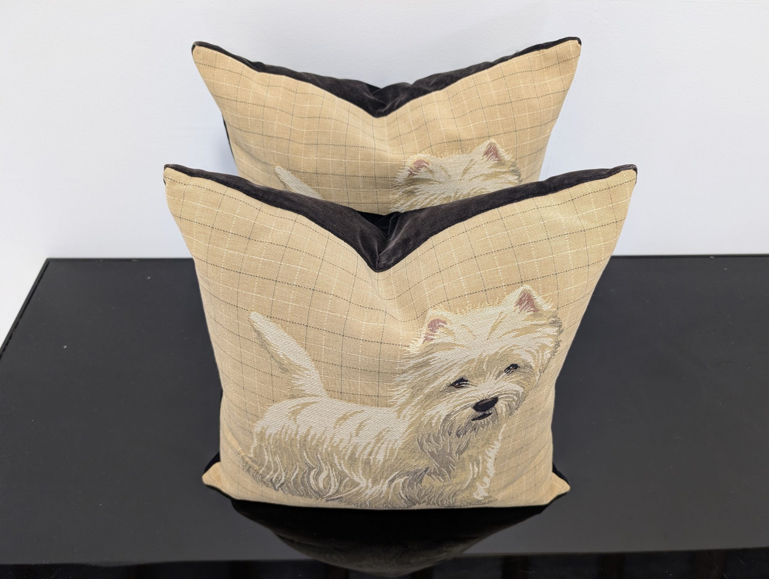 John Lewis Westie Cushions Pair - Image 5