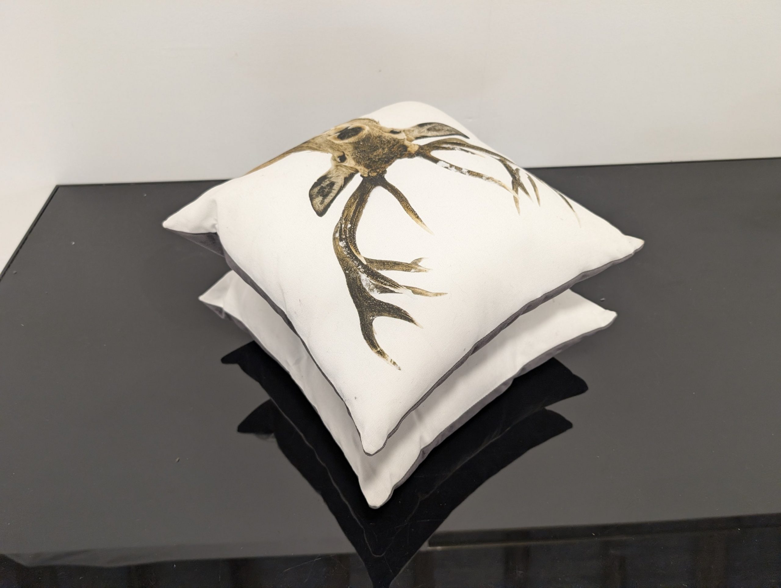 John Lewis Horned Deer Pair - Image 4