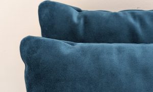 Fama Velvet Teal Cushions pair