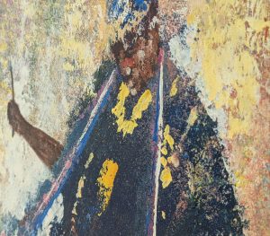 African Drummer Art Canvas